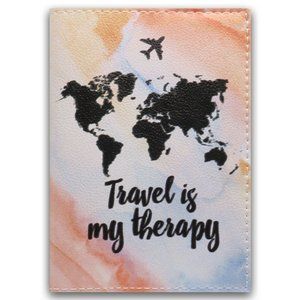 Waterproof Eco Leather Passport Holder Travel Cover Gift Unisex